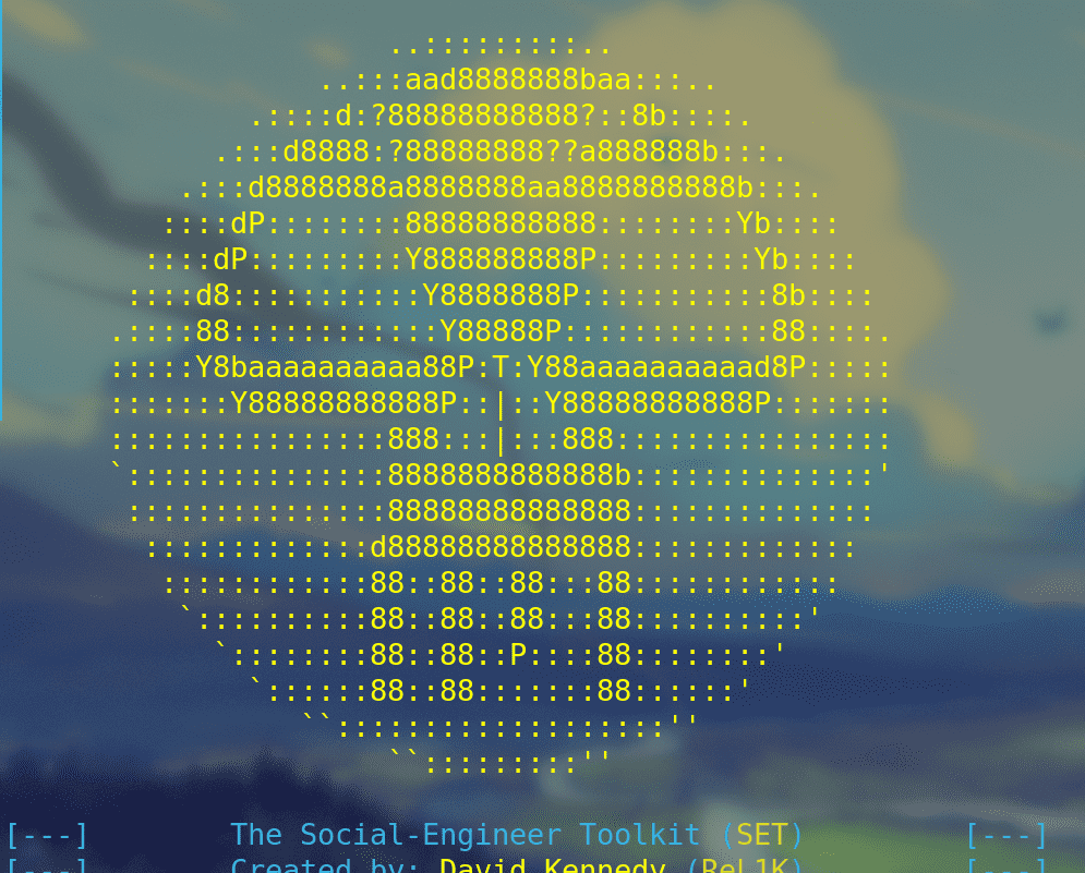 setoolkit社工盗号